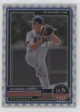 2023 USA Baseball Stars & Stripes White Prizm 74/99 Alexander Clemmey #43 1e0w
