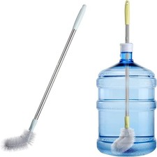 2 Pack 28" Long Bottle Brush, 3  5 Gallon Cleaner Nylon Gray