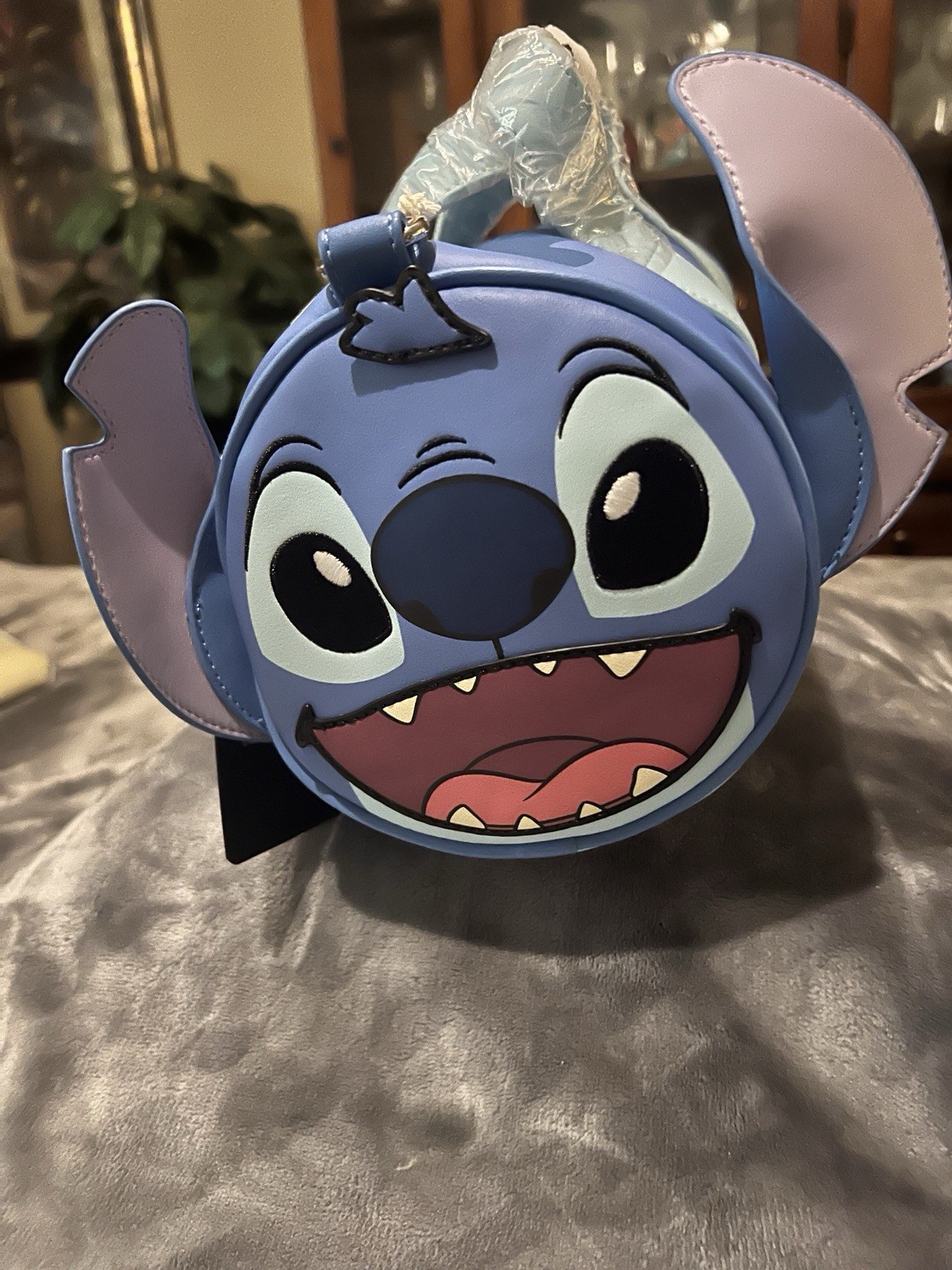 Loungefly Disney Lilo & Stitch Figural Stitch CrossbodyBag - BoxLunch Exclusive