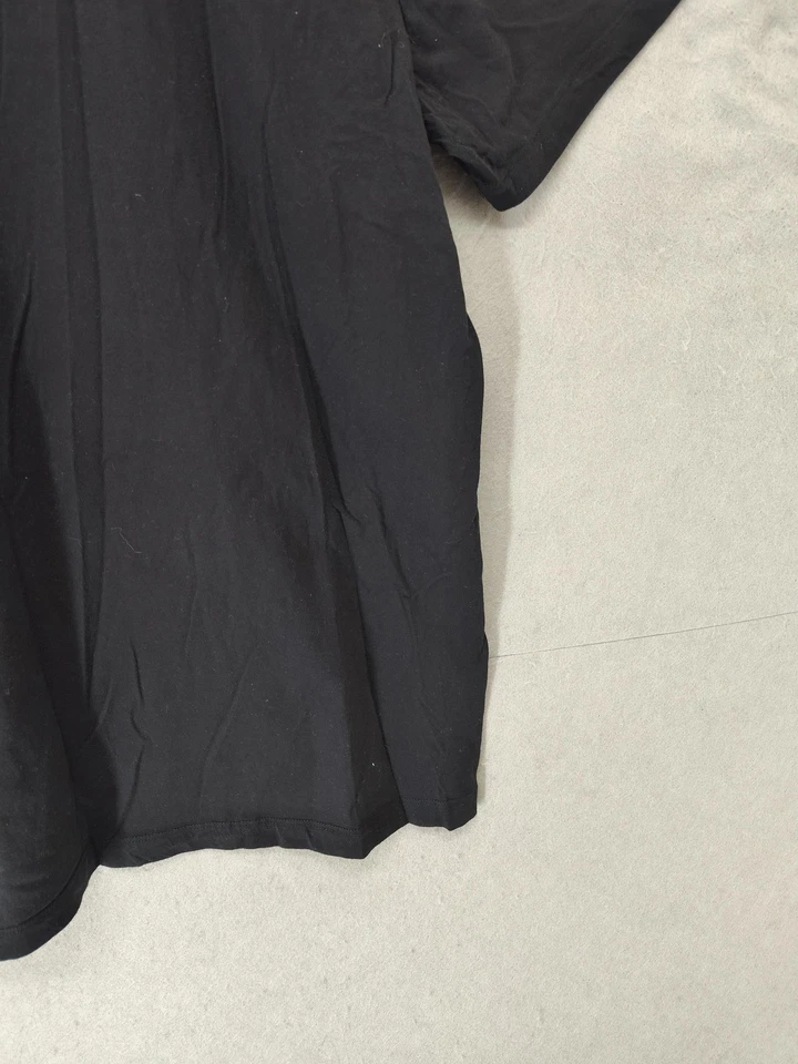 Michael Kors 衬衫男式 XL 黑色棉质短袖 T 恤休闲睡衣 — 第 4/4 张图片