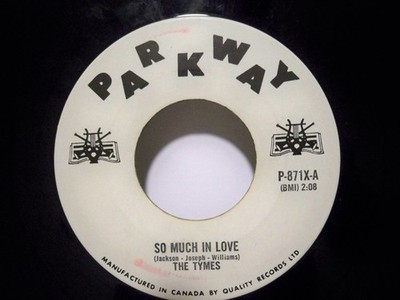 The Tymes - So Much In Love / Roscoe James McClain (7'') (Very Good Plus (VG+)) -