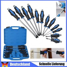 Schraubendreher Schraubenzieher Set 12 tlg. magnetisch Werkzeug Satz KREUZ + SC