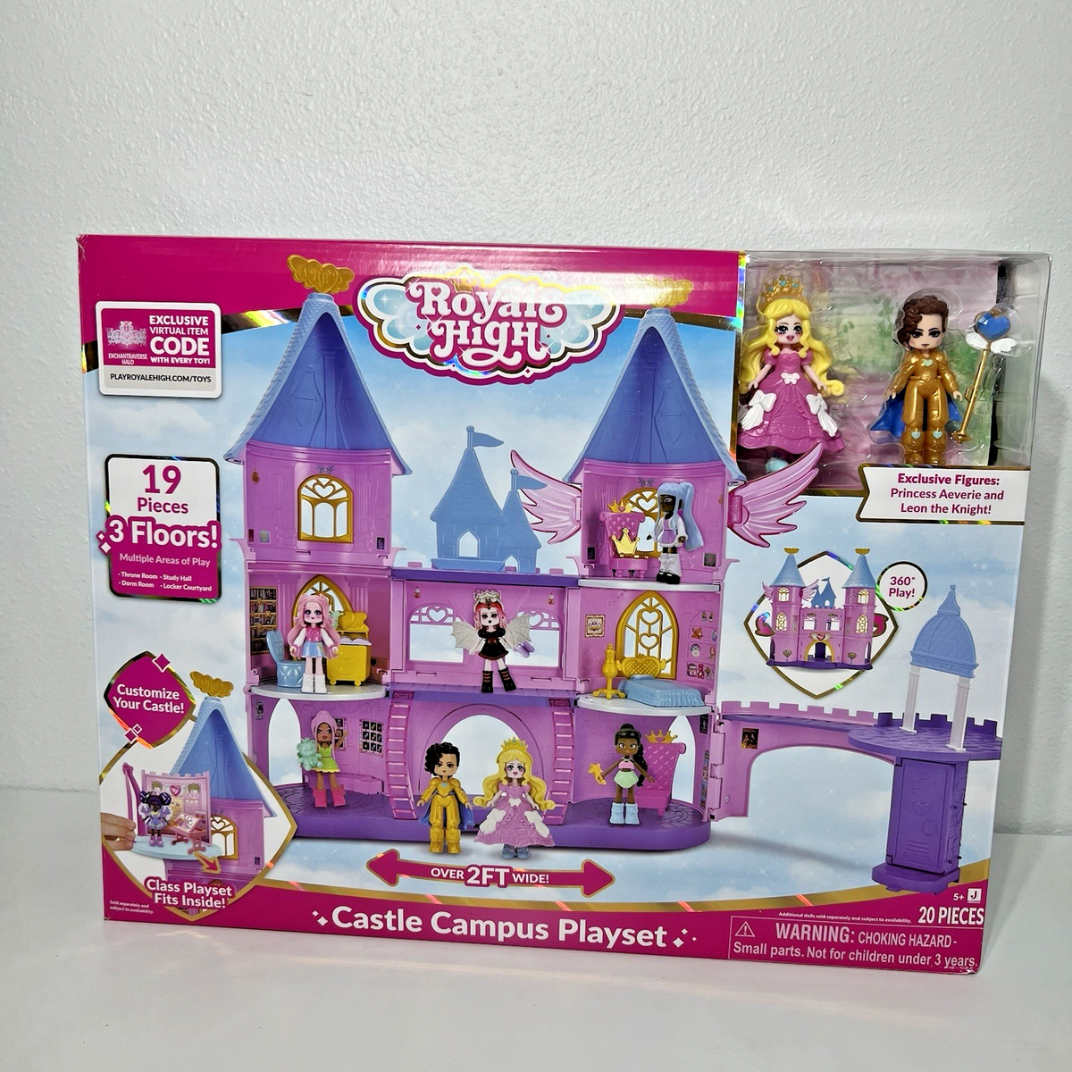 Roblox Royale High Castle Campus Playset NO CODE Open Box Dolls