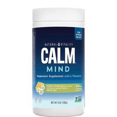 Natural Vitality Calm Mind, Honey Chamomile - 168g (150,18 EUR/kg)