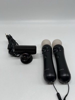 Playstation Move Controller Motion Sony PS3/PS4/PS5 - Twin Pack V1 + Kamera