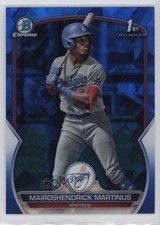 2023 Bowman Sapphire Edition Chrome Prospects Mairoshendrick Martinus 0o6v
