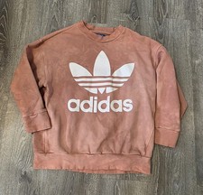 Vintage Adidas Sweatshirt Size M Big Logo Crewneck Pullover 90s Sport Oversize