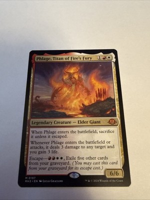 Phlage, Titan of Fire's Fury : MTG - Modern Horizons 3 # 0197 / MINT