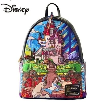 Loungefly Disney Die Schöne und das Biest Belle Streets Mini Rucksack - Brandneu