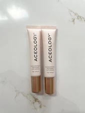 Aceology Passionfruit Refining Lip Scrub 0.5 oz Full Size Set of 2 SEALED