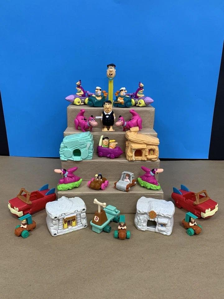 Lote Mixto De Colección 23 Piezas Los Picapiedra McDonald's Pez Cuerdas Happy Meal Juguetes Foto 3 de 4