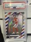 2024 Panini Prizm Rookie Bo Nix #309 Red White Blue Prizm (RC) PSA 9