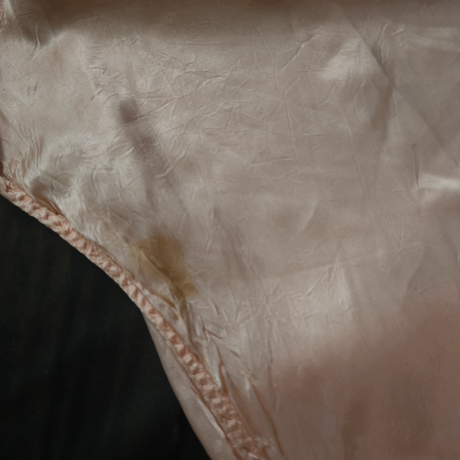 Antique Vintage 1930s Silk Pink Lingerie Beach Pa… - image 17