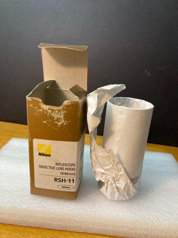 Nikon Riflescope Objective Lens Hood RSH-12 50mm Matter Original box