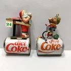 Vintage 1992 Diet Coke Christmas Ornaments
