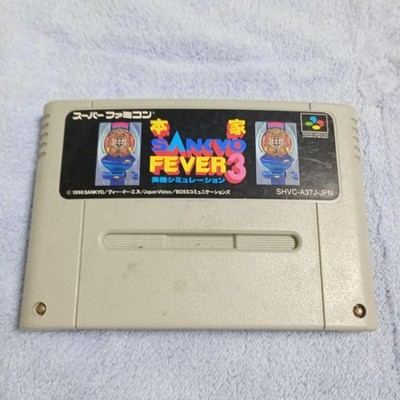 Sankyo Fever 3 SHVC A37J JPN Super Famicom Cartridge Only JP Nintendo SFC Game