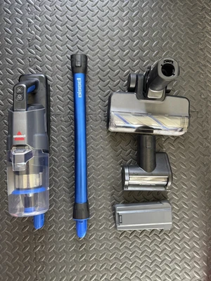 BISSELL PowerClean FurFinder 200W Bagless Cordless HEPA Stick Vacuum Blue - Image 1 of 4