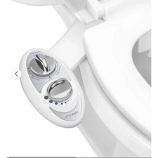 Luxe Bidet W85 Pearl Grey Dual Nozzle Toilet Attachment Non Electric New In Box
