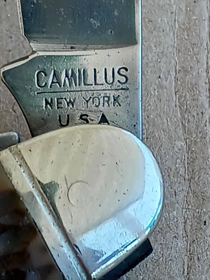 老式Camillus纽约口袋刀 — 第 3/4 张图片