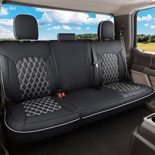 Huidasource Rear Car Seat Covers Fit for Toyota Tacoma 2016-2023 Double  Cre...