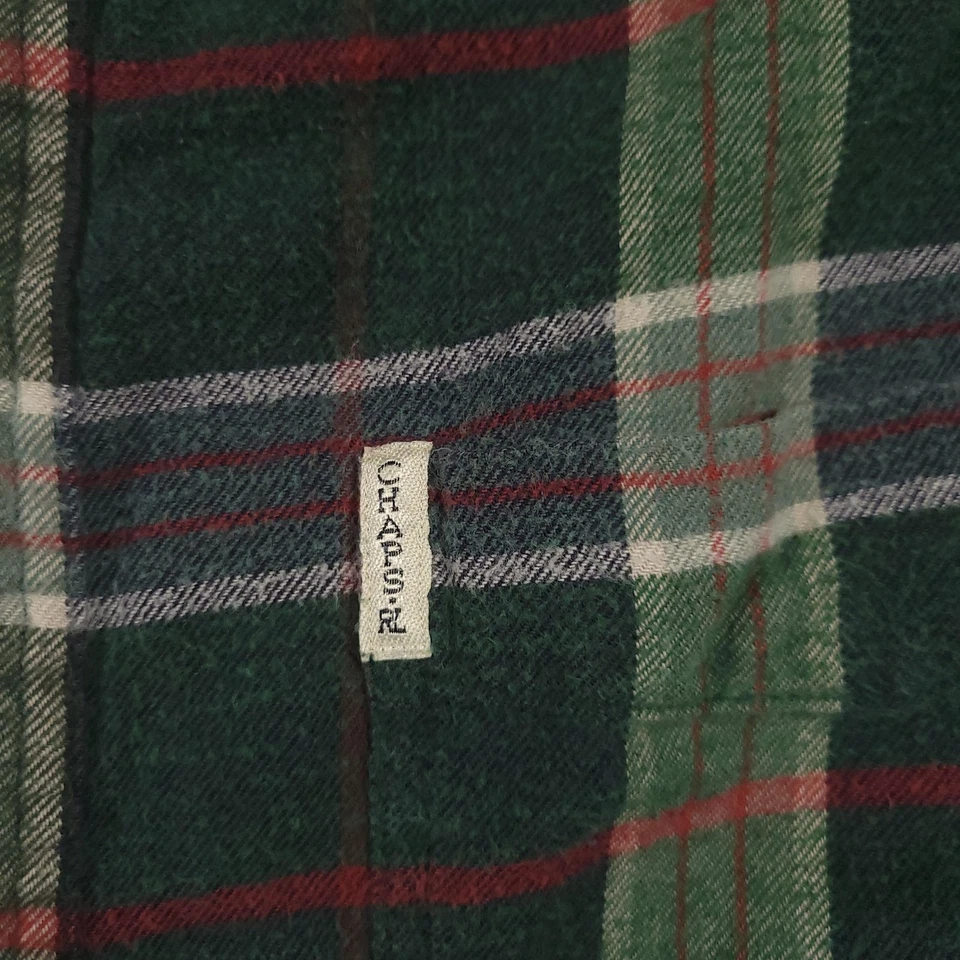 Chaps Ralph Lauren Shirt Mens XL Plaid Flannel Button Down Long Sleeve Vintage - Image 4 of 4