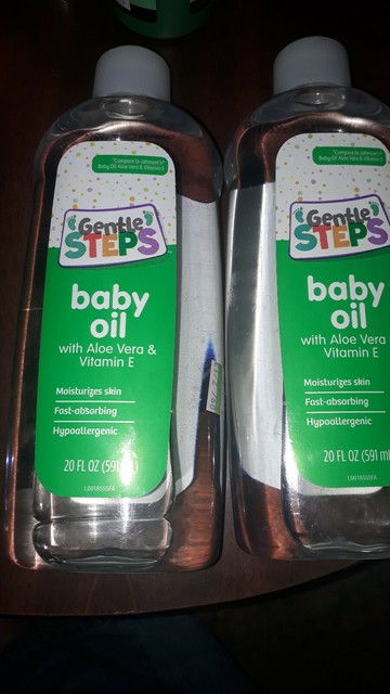 equate baby aloe vera and vitamin e hypoallergenic baby oil gel