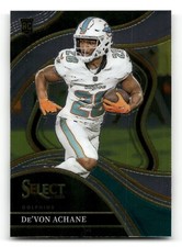 2023 Panini Select - Club Level #274  De'Von Achane  (RC)