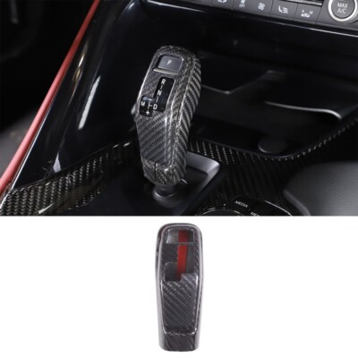 Passend für Toyota gr supra a90 a91 2008-2015 echt Carbon Schaltknauf Schwarz