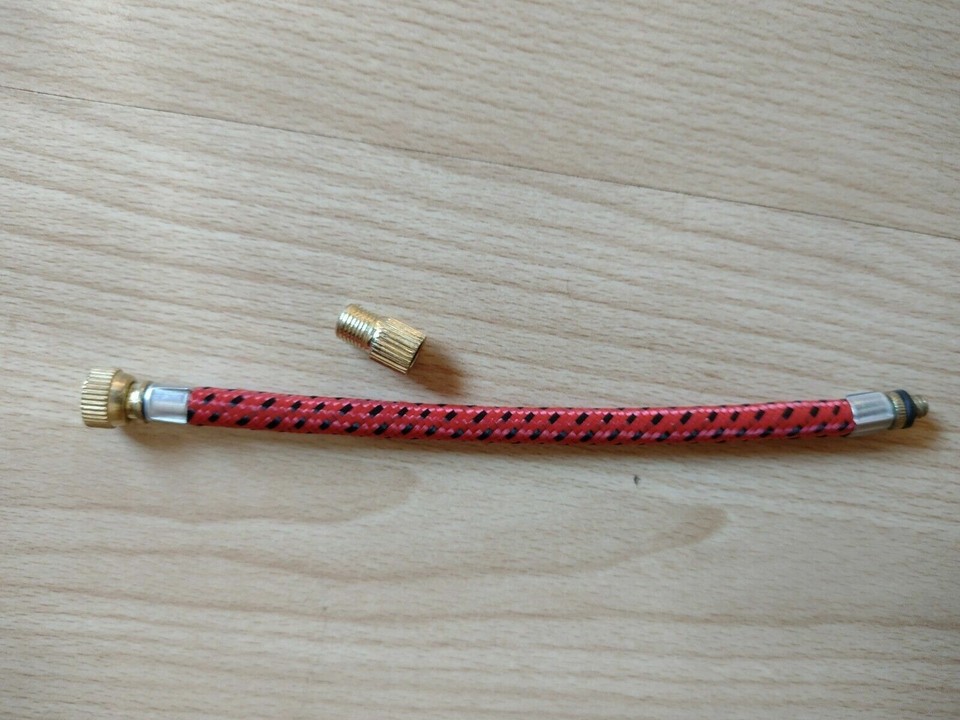 Wilko Cycle Bike Pump Valve Adapter Connector inc Car to Presta Brass