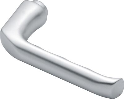Türdrückerlochteil London 113 Alu.F1/naturf.4-KT.8mm DIN L/R HOPPE