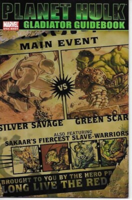 °PLANET HULK: GLADIATORS GUIDEBOOK OneShot° US Marvel 2006 Greg Pak