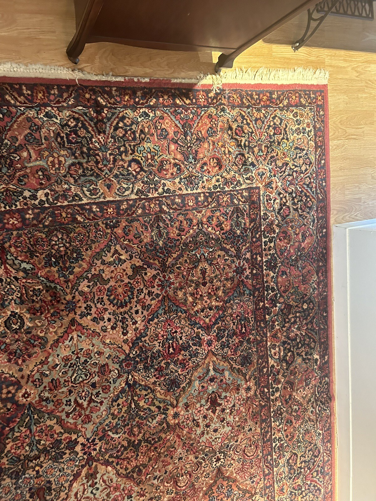 Excellent Original Karastan 717 Multicolor Panel Kirman American Rug 10