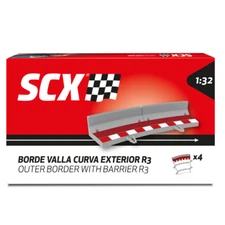 SCX 1/32 Scale R3 Outer Border 4 pack - New  SCX - U10473X200