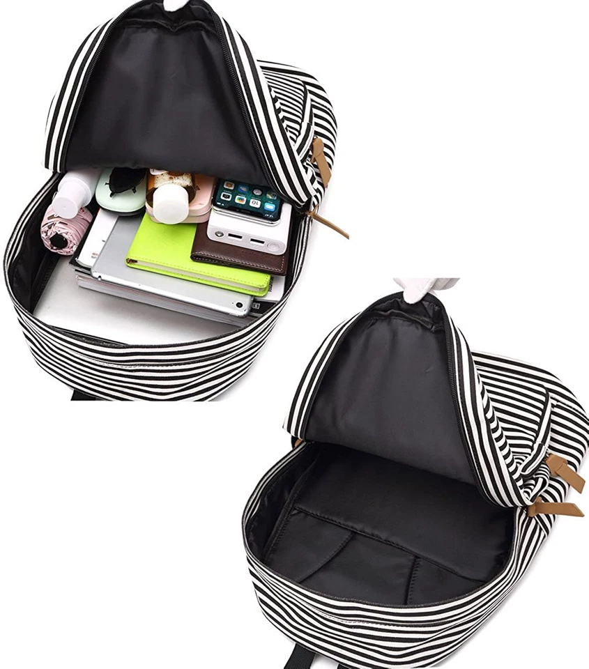 Niñas Mujeres Colegio Laptop Mochila Escuela Bookbag Mochila de Viaje Bolso Escolar  Foto 2 de 4