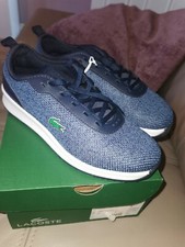 BRAND NEW BOYS DESIGNER LACOSTE ORTHOLITE TRAINERS UK 3 RRP £60