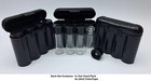 4x 1oz Gold Vials & Storage Carry Case Dredge Panning Mining Prospect BLACK 001 — photo 1