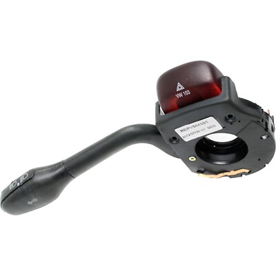 Turn Signal Switch For 1993-1999 Volkswagen Jetta Black Controls Hazard Warning