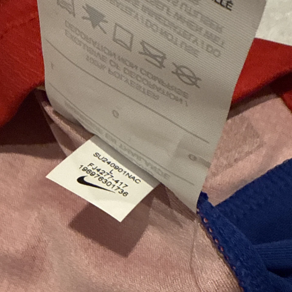 2024 Nike Men’s United States Away Blue Soccer Jersey Large L US USMNT USA - Image 3 of 4