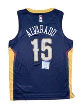 JOSE ALVARADO signed autographed NEW ORLEANS PELICANS Jersey w/ COA PSA AM16803