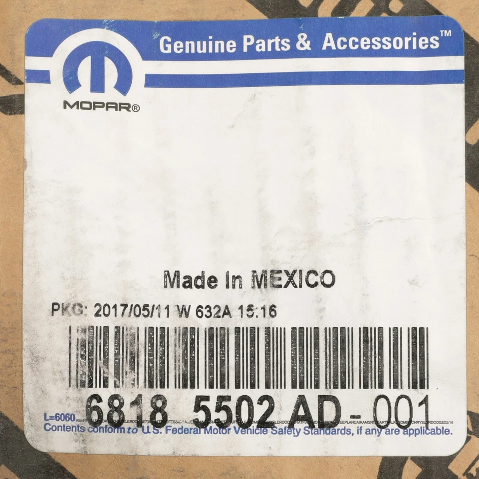 15-17 CHRYSLER 200 12-16 DODGE DARDO EXTREMO DE BARRA DE AMARRE EXTERIOR FABRICANTE DE EQUIPOS ORIGINALES NUEVO MOPAR 68185502AD Foto 2 de 2
