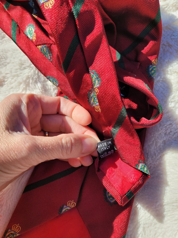 Галстук Oliver Grant PARIS 100% шелк СДЕЛАНО В ИТАЛИИ  - Изображение 4 из 4