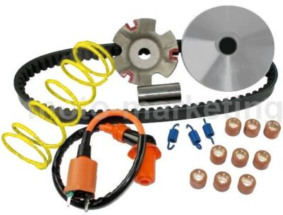 SPORT RACING VARIOMATIK SET KIT ZÜNDSPULE für FLEX TECH ATHENA 125 JJ125T-3 125c