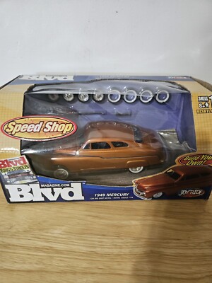 Joy Ride Speed Shop Blvd Magazine 1949 Mercury Copper 1:24 Scale 2005 NIB