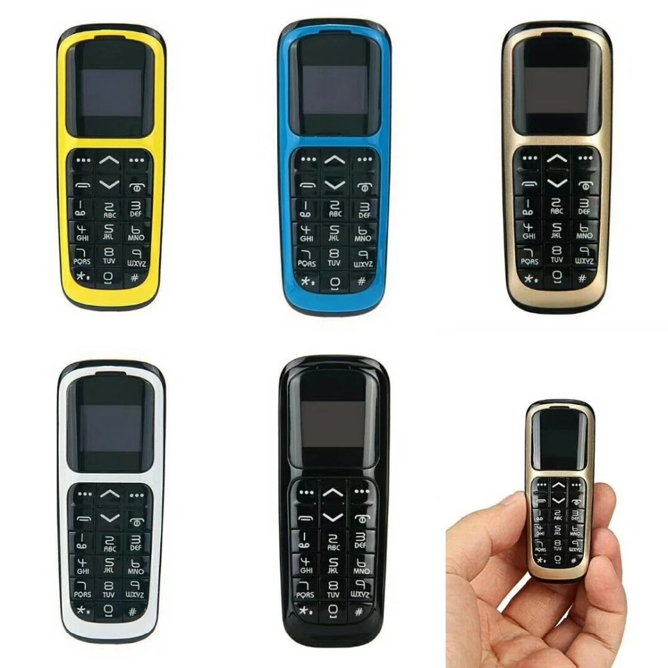 Unlocked Smallest Long-cz V2 Supper Mini GSM Cell Mobile Diale Phones Keyboard - Image 2 of 4