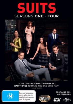 Suits : Season 1-4 | Boxset (Box Set Box Set, DVD, 2015) for sale
