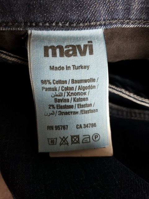 Mavi Mens 38x32 Zach Straight Leg medium Wash Denim Jeans five pocket for  sale online | eBay