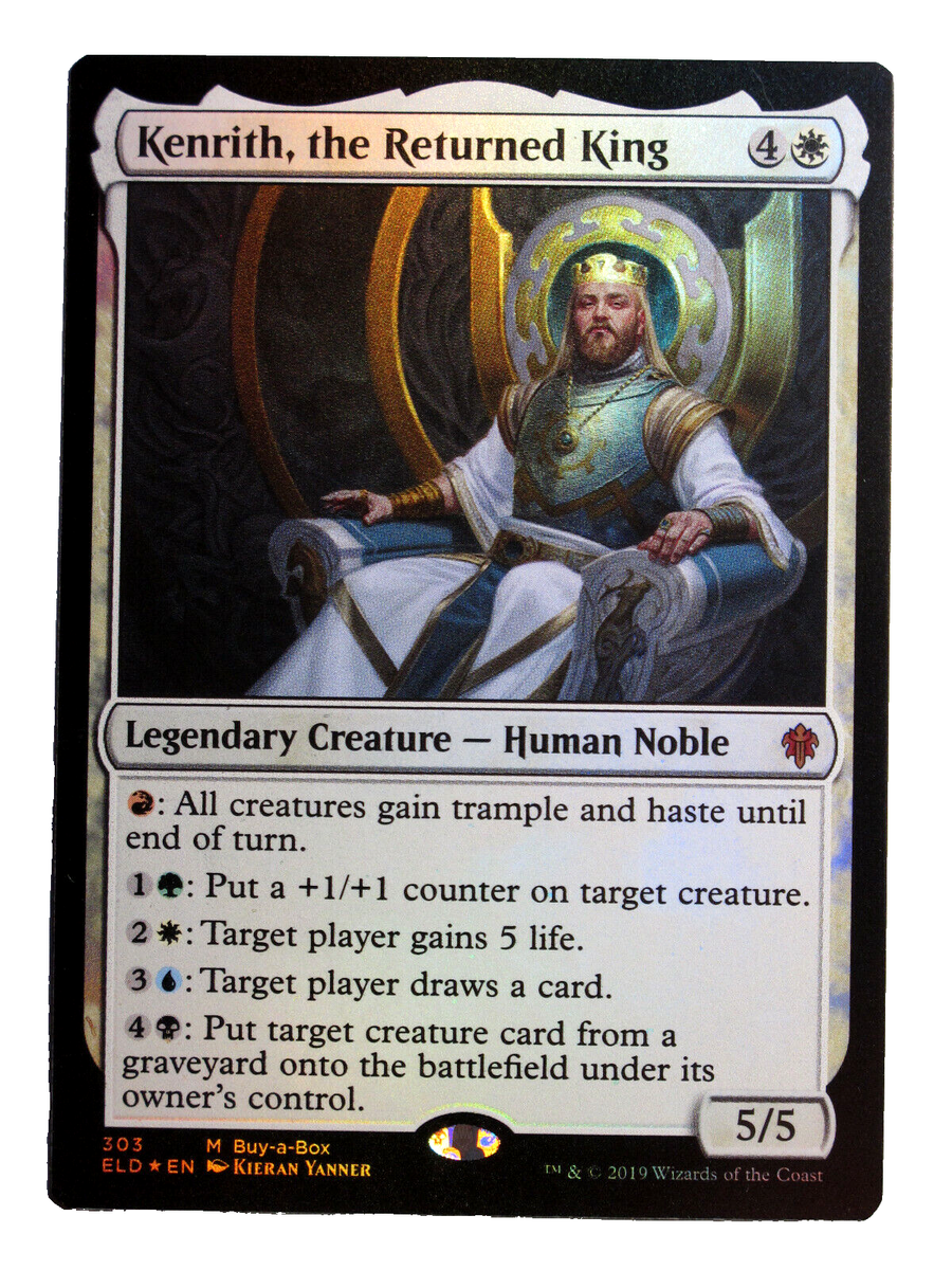 Kenrith, the Returned King foil promo Mtg Magic English | eBay