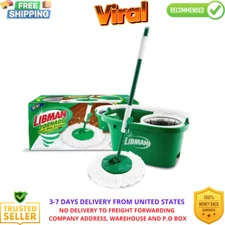 Microfiber Wet Tornado Spin Mop and Bucket Floor Cleaning System
