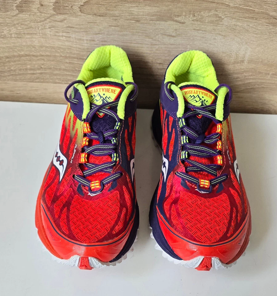 Saucony Peregrine 4 Trail Laufschuhe Outdoor Schuhe Sneaker Gr. 5 = 38 - Bild 2 von 4