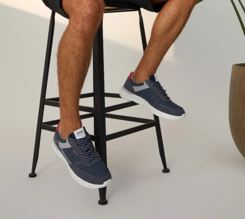 LEOSS Scarpe Uomo sneaker sportive casual ginnastica sneakers comode - Immagine 2 di 4